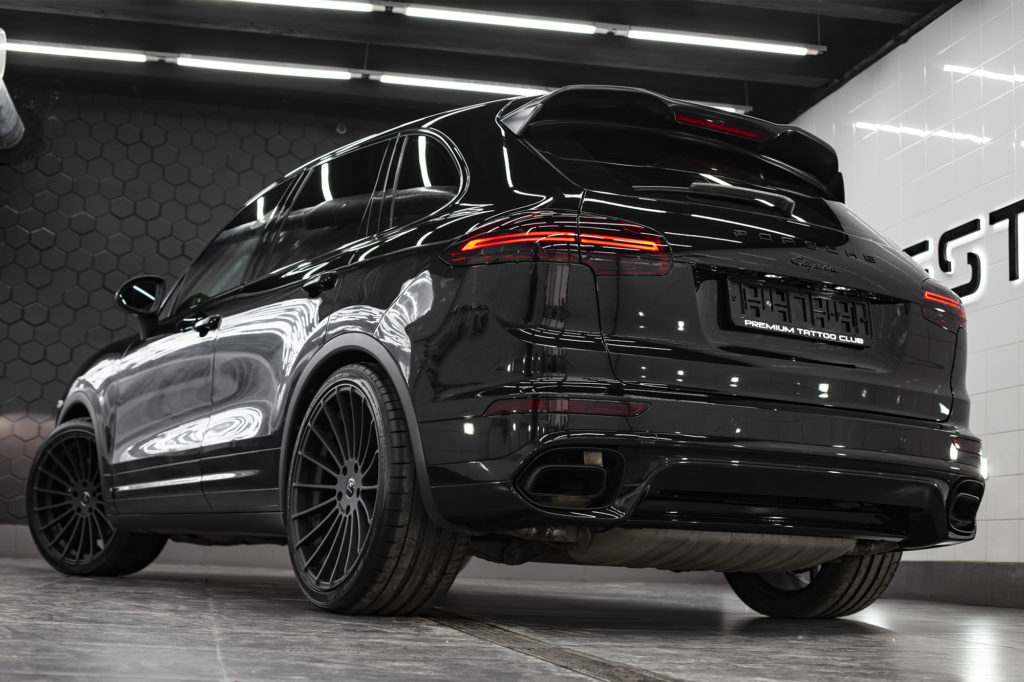 Рестайлинг задней части Porsche Cayenne | Из 958.1 в 958.2