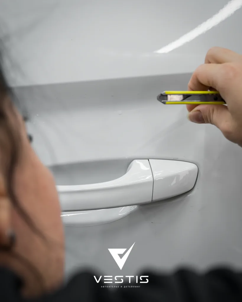 Защита кузова и оптики антигравийной пленкой Skoda Kodiaq