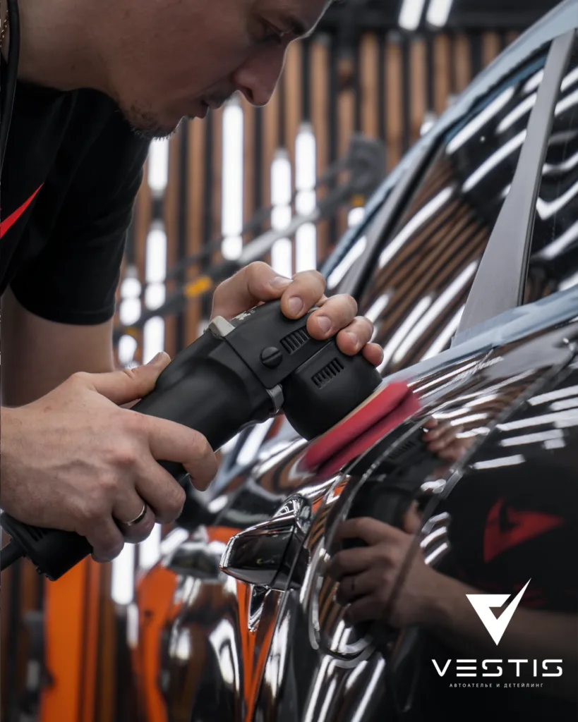 Восстановительная полировка Kia K5 и нанесение керамики
