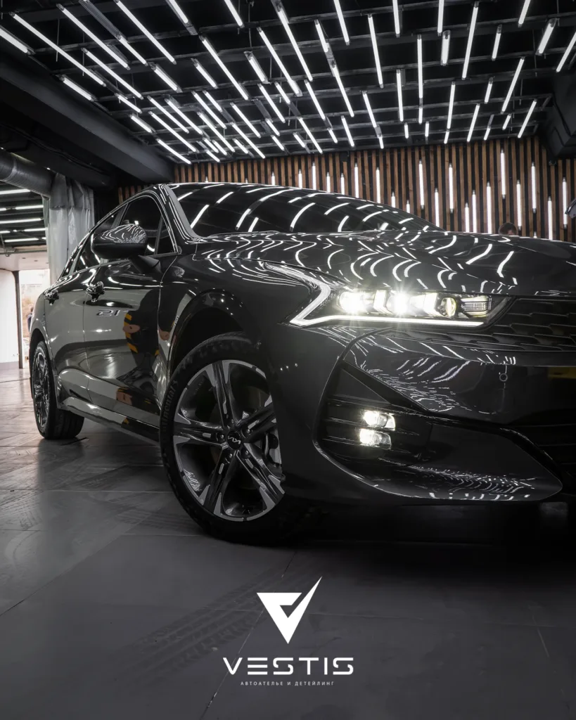 Восстановительная полировка Kia K5 и нанесение керамики