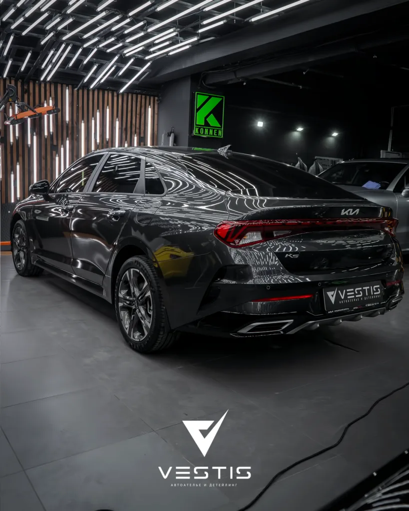 Восстановительная полировка Kia K5 и нанесение керамики