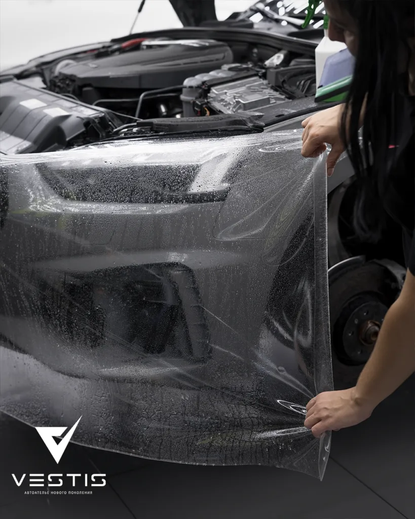 Бронь антигравийной пленкой кузова и лобового стекла Audi A5 2 Бронь антигравийной пленкой кузова и лобового стекла Audi A5