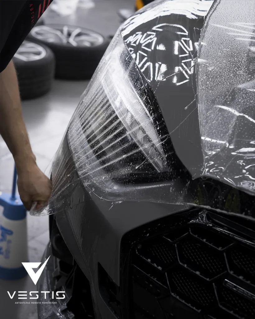 Бронь антигравийной пленкой кузова и лобового стекла Audi A5 4 Бронь антигравийной пленкой кузова и лобового стекла Audi A5