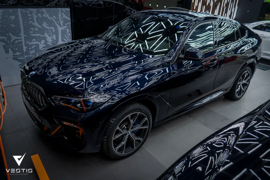 Полная оклейка кузова BMW X6 G06 в 2 типа пленок