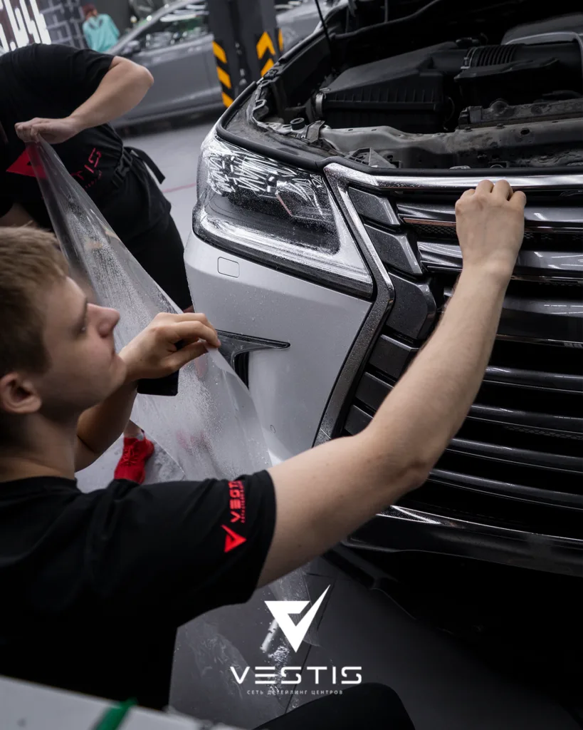 Химчистка и установка антигравийной пленки на Lexus LX570 4 Lexus LX570 - Химчистка кузова и салона, оклейка антигравийной пленкой, полировка и нанесение воска