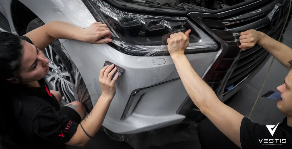 Химчистка и установка антигравийной пленки на Lexus LX570 1 Lexus LX570 - Химчистка кузова и салона, оклейка антигравийной пленкой, полировка и нанесение воска