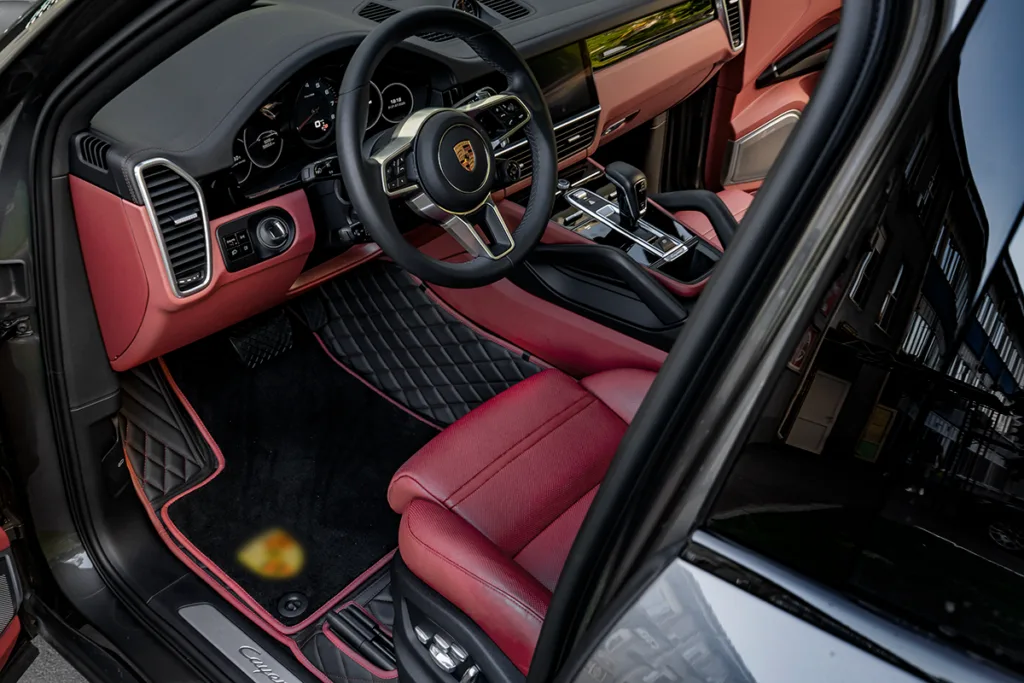 Комбинированный комплект ковриков для Porsche Cayenne