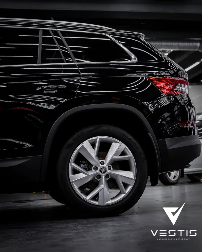 Защита кузова Skoda Kodiaq антигравийной пленкой