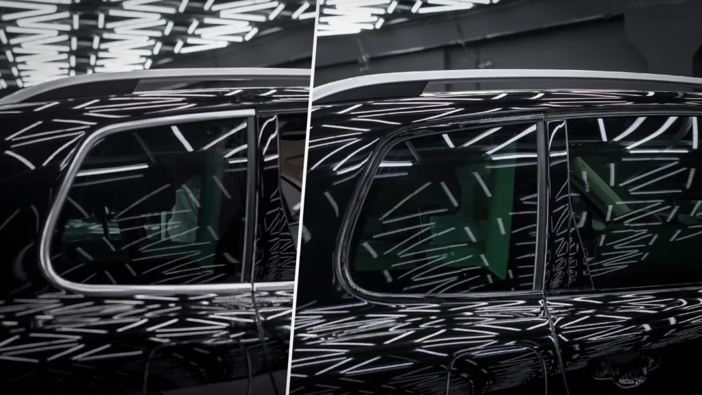Химчистка, полировка и керамика на ЛКП Volkswagen Touareg