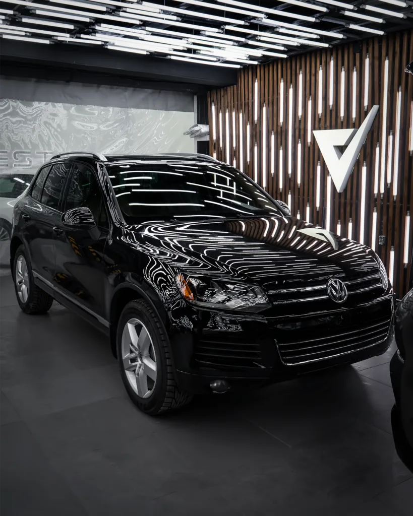 Химчистка, полировка и керамика на ЛКП Volkswagen Touareg