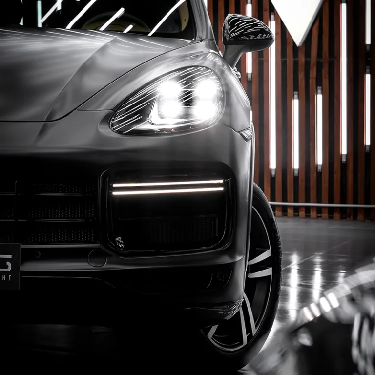 Porsche Cayenne - Рестайлинг передней и задней частей в стиле последнего поколения E3. Защита матовой антигравийной пленкой