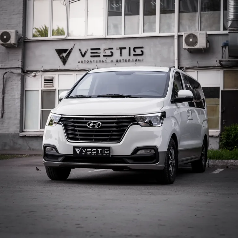 Защита кузова и лобового стекла антигравийной пленкой Hyundai H1