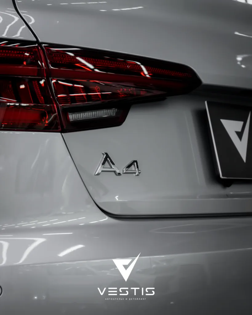 Антигравийная пленка, химчистка и полировка ЛКП Audi A4 18 Антигравийная пленка, химчистка и полировка ЛКП Audi A4