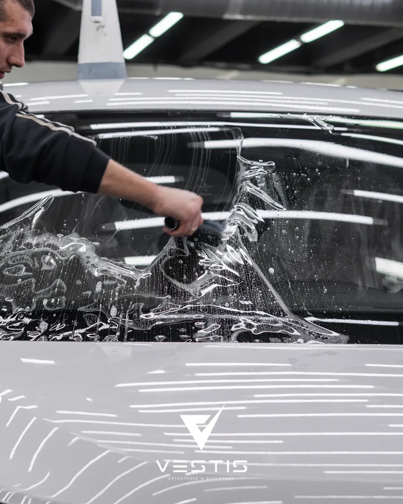 Защита кузова и лобового стекла антигравийной пленкой Hyundai H1