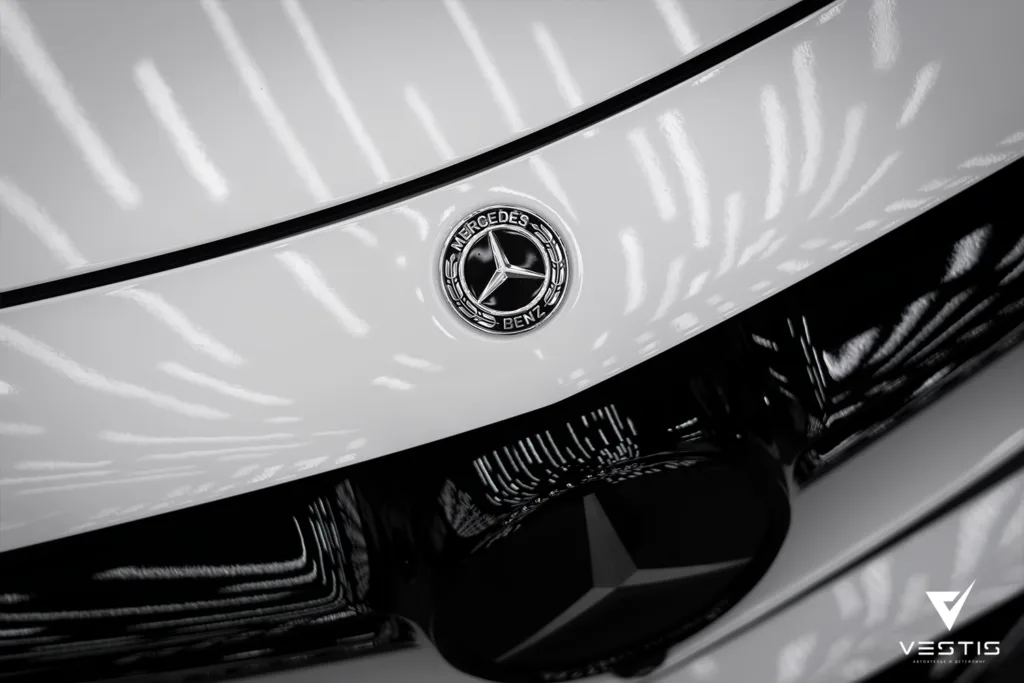 Антигравийная пленка и химчистка салона Mercedes Benz E63S 29 Антигравийная пленка и химчистка салона Mercedes Benz E63S