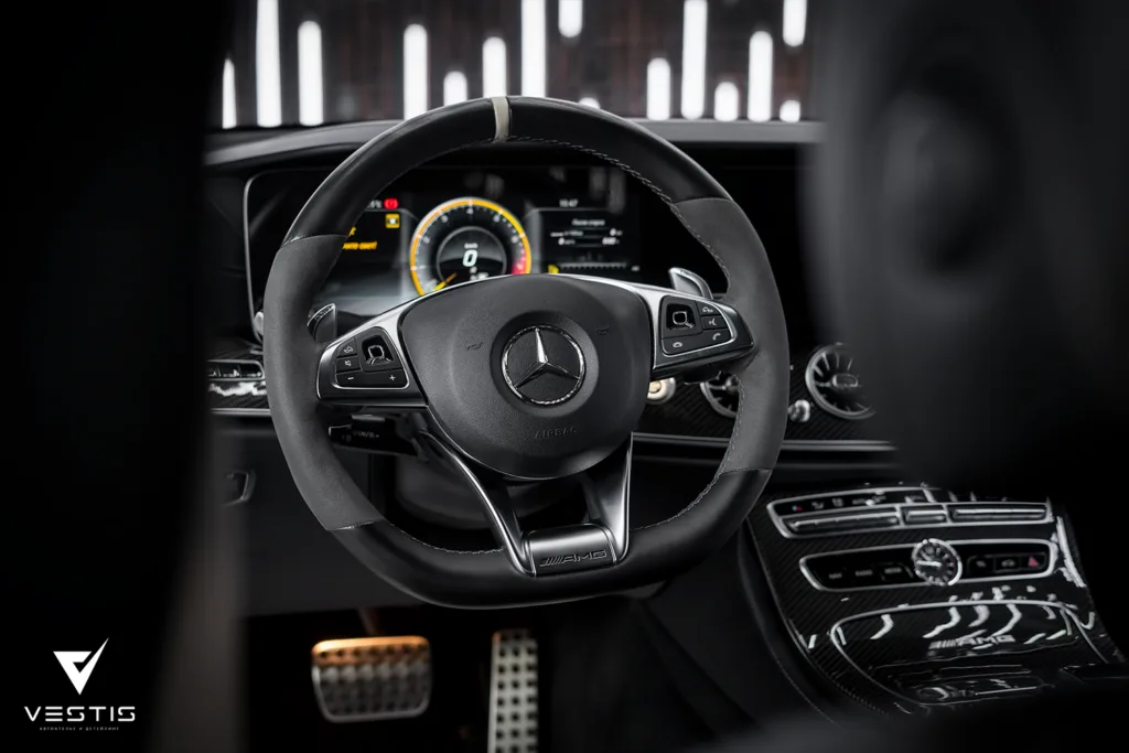 Антигравийная пленка и химчистка салона Mercedes Benz E63S 28 Антигравийная пленка и химчистка салона Mercedes Benz E63S