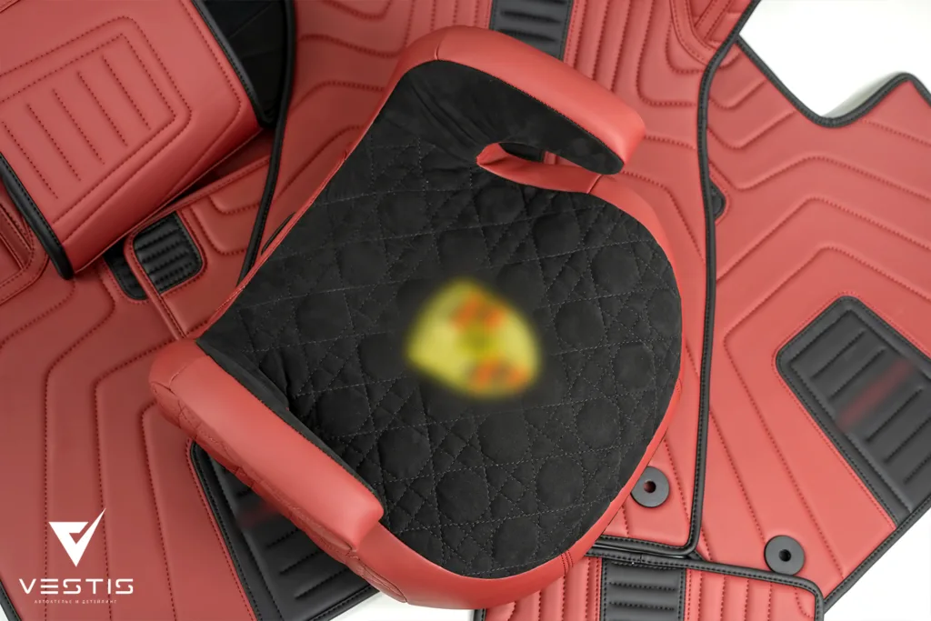 Комплект ковриков и детский бустер для Porsche Cayenne