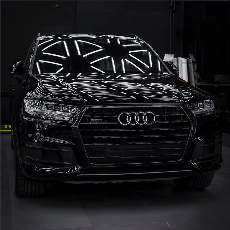 Полировка, керамика ЛКП и химчистка салона Audi Q7