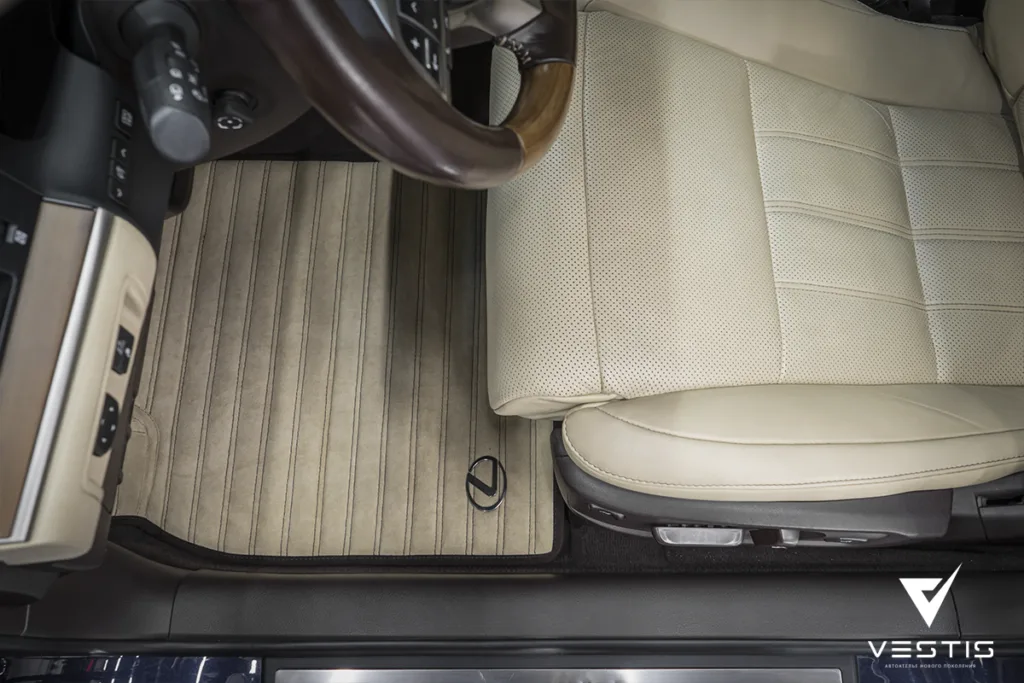 Комплект ковриков из Алькантары для Lexus GS 1 Комплект ковриков из Алькантары для Lexus GS