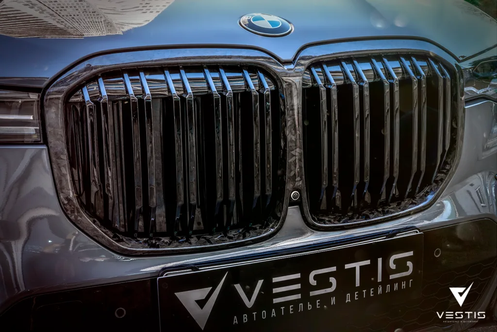 Карбоновая решетка радиатора для BMW X7 9 Карбоновая решетка радиатора для BMW X7