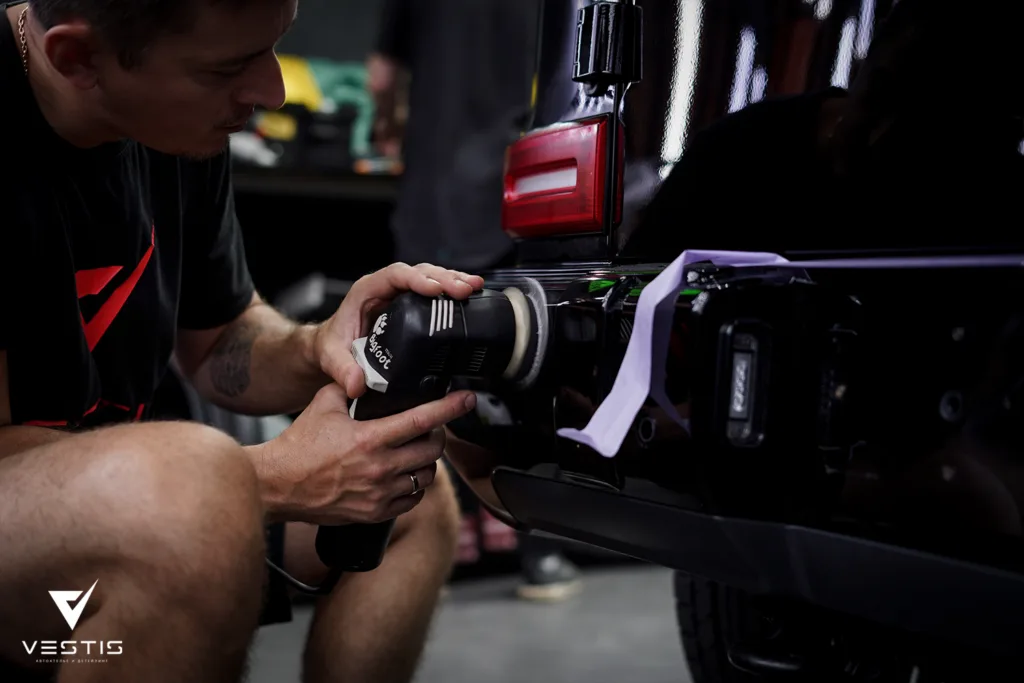 Mercedes Benz G Class Полировка керамика Graphen и предпродажный фотосет7
