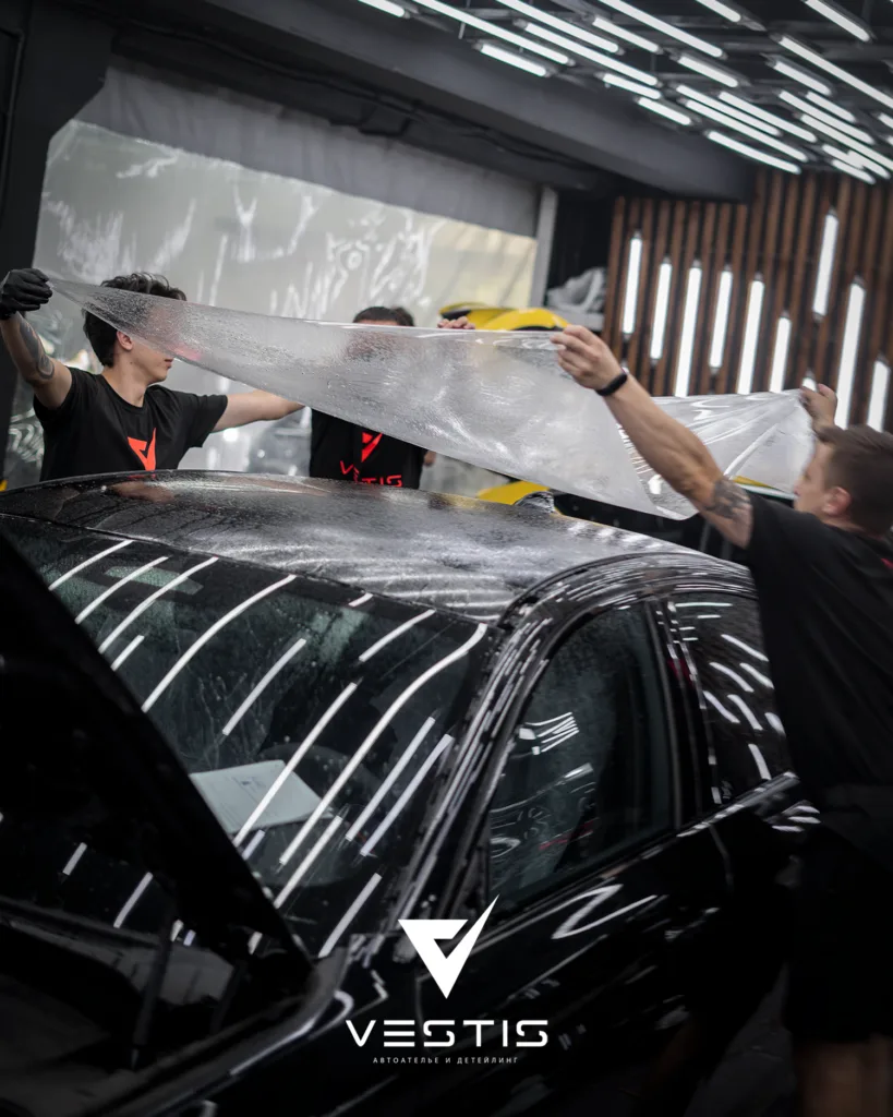 Защита кузова анитигравийной пленкой BMW 5 Series G30 4 Защита кузова анитигравийной пленкой BMW 5 Series G30