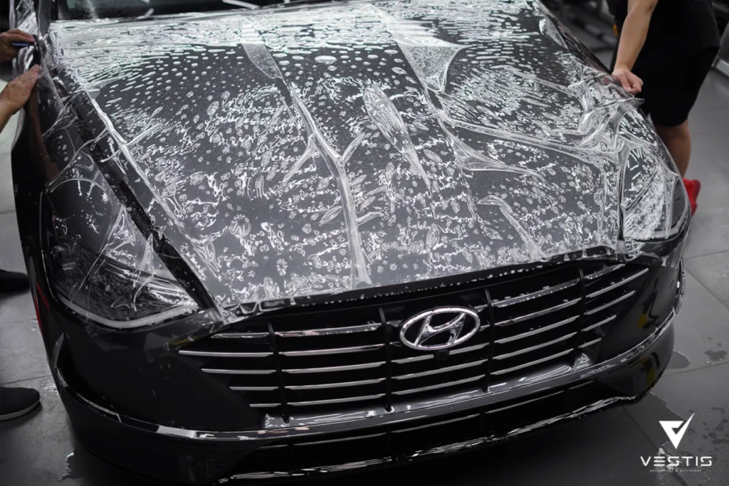 Hyundai Sonata Полная оклейка и керамика кожи11 1200x800