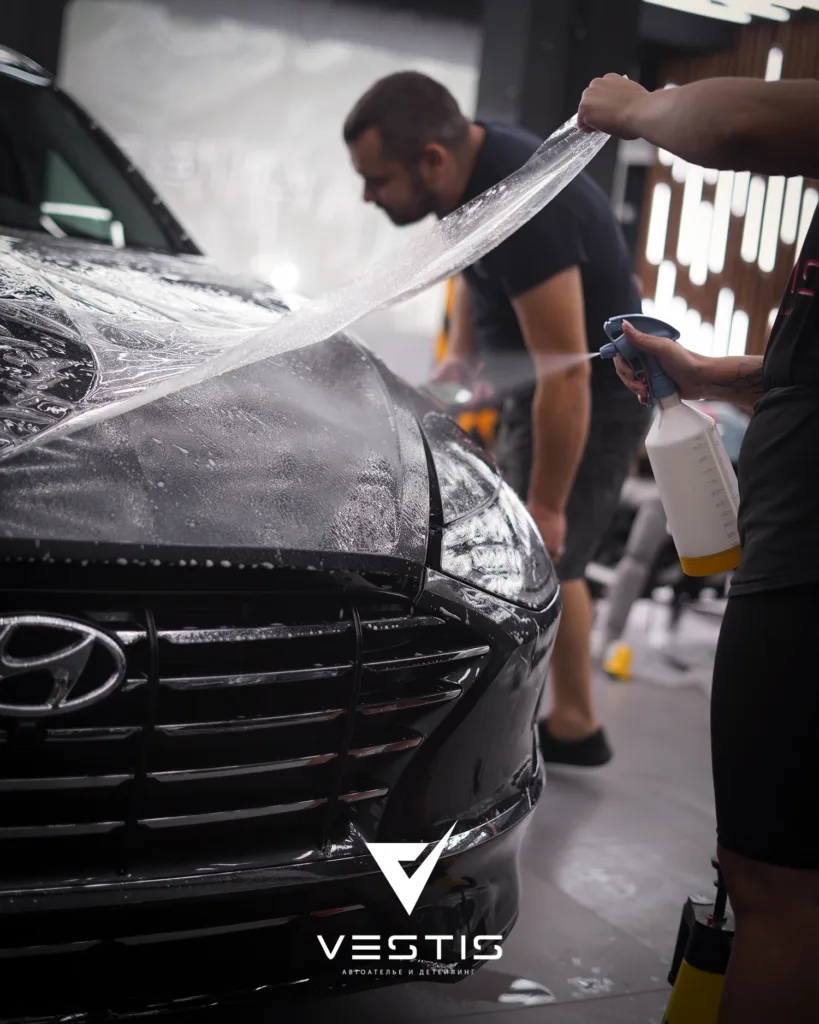 Hyundai Sonata Полная оклейка и керамика кожи2 2