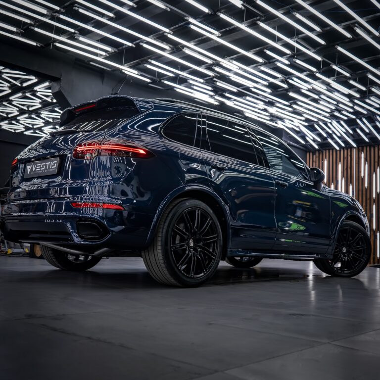 Porsche Cayenne - Рестайлинг передней части в стиле E3 (кроме фар) и задней части в стиле 958.2.