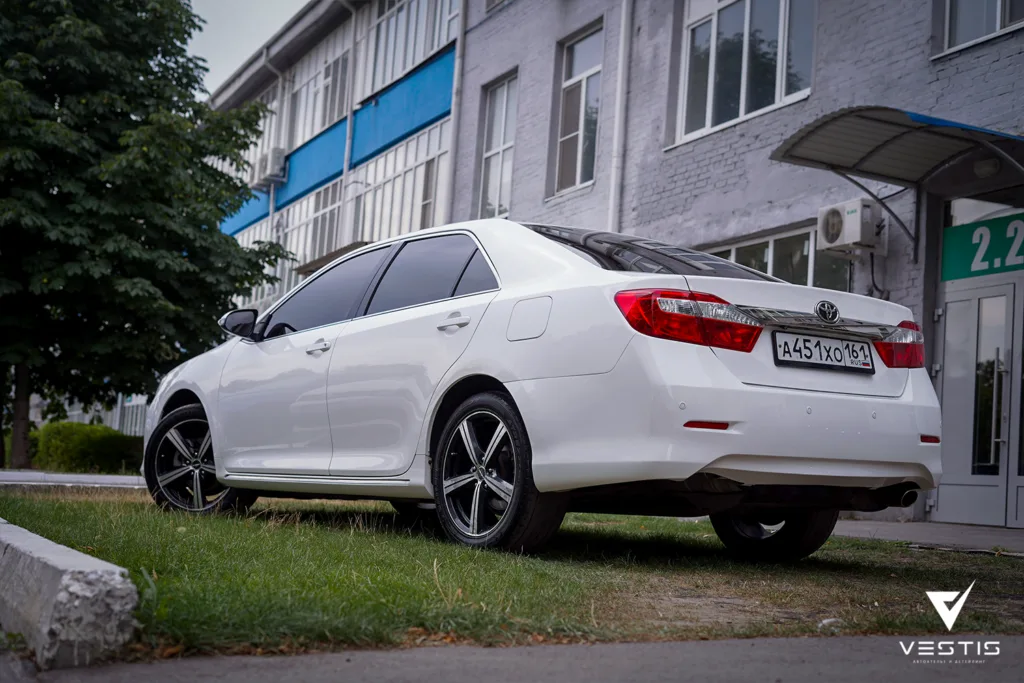 Toyota Camry Предпродажный фотосет химчистка и подкапотка19