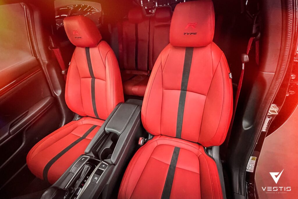 Honda Civic Перешив аквапринт реставрация дисков замена ремней шумоизоляция и полировка коврики керамика Graphen49
