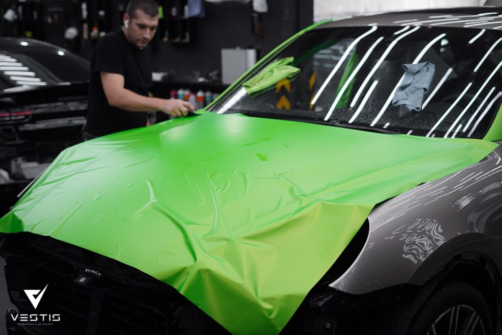Porsche Cayenne Полная оклейка в винил15
