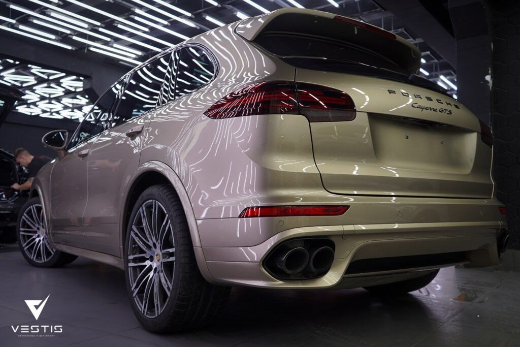 Porsche Cayenne Полная оклейка в винил24