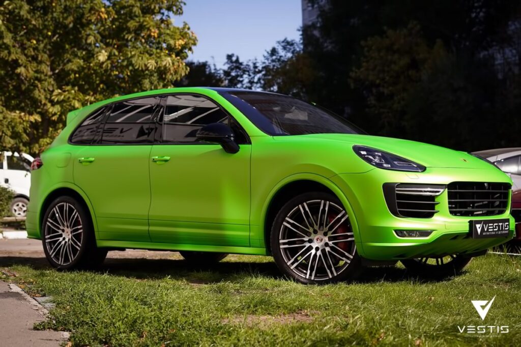 Porsche Cayenne - Полная оклейка в винил Hexis
