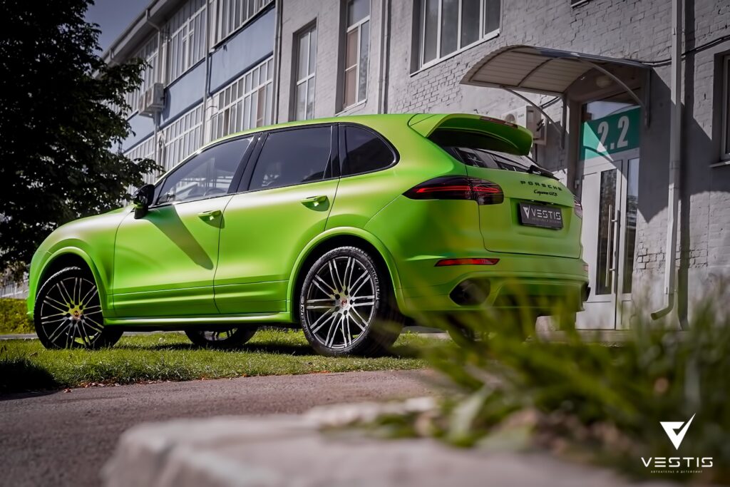 Porsche Cayenne Полная оклейка в винил38