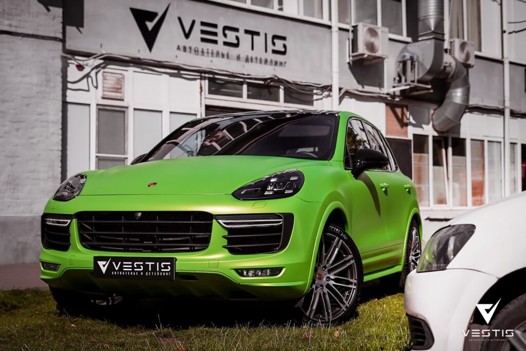 Porsche Cayenne Полная оклейка в винил40 1