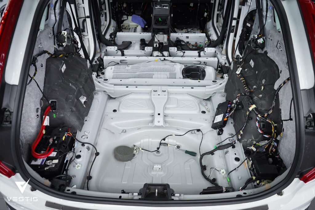 Комплексная шумо- и виброизоляция Volvo XC90 за 36 часов 21 Volvo XC90 Комплексная шумоизоляция37