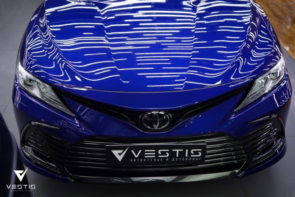 Керамика на ЛКП Toyota Camry и "Антихром" экстерьера 1 Toyota Camry Полировка керамика и антихром1 1200x800