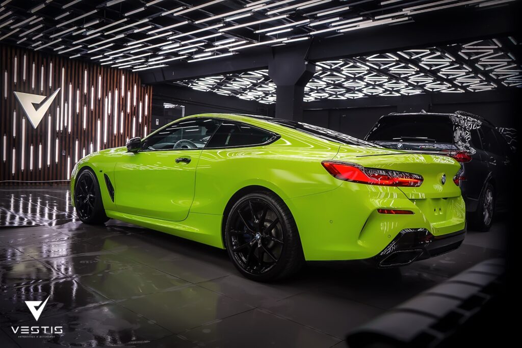 Полная оклейка кузова BMW 8 Series в виниловую пленку 15 BMW 8 Винил24
