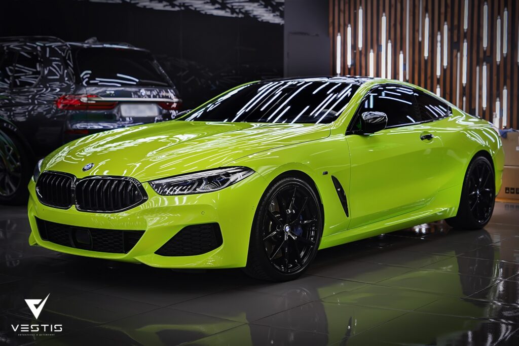 Полная оклейка кузова BMW 8 Series в виниловую пленку 13 BMW 8 Винил30