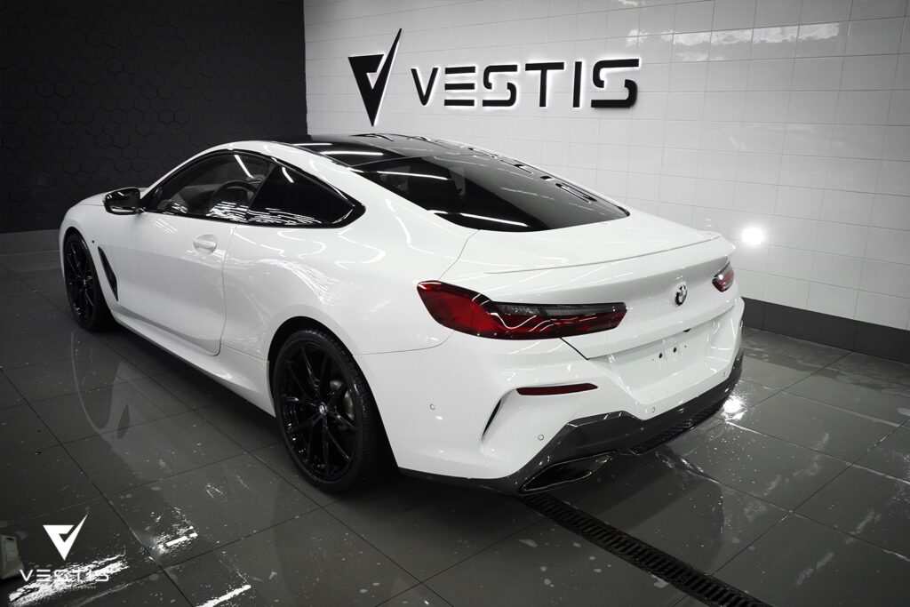 Полная оклейка кузова BMW 8 Series в виниловую пленку 14 BMW 8 Винил9