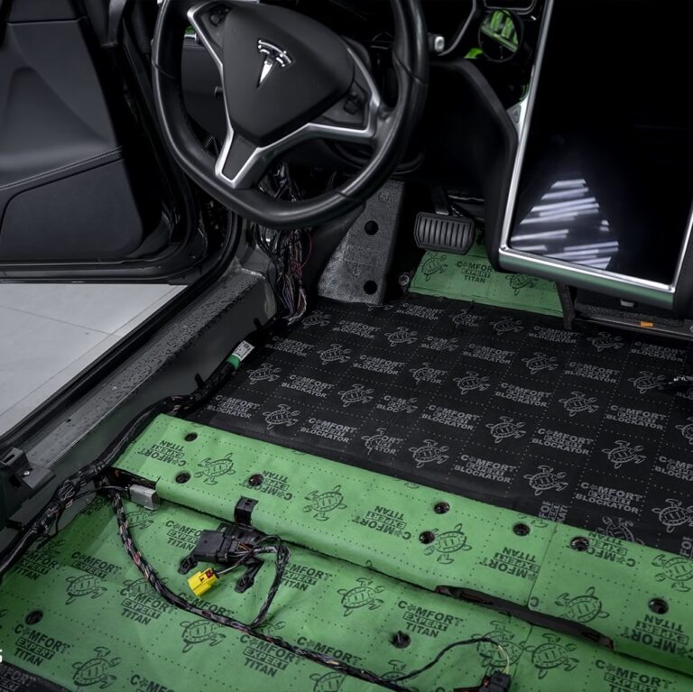 Комплексная шумо- и виброизоляция Tesla Model S