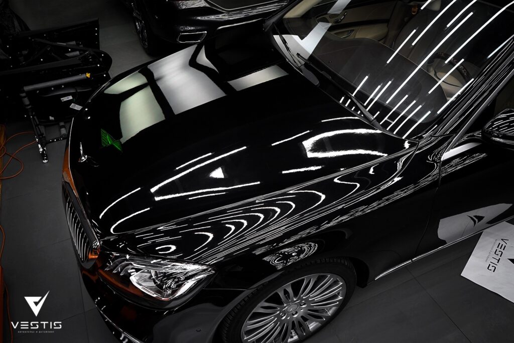 Стайлинг виниловой пленкой Mercedes Benz S Class Maybach 2 Mercedes Benz S Class Maybach Винил и полировка17 1