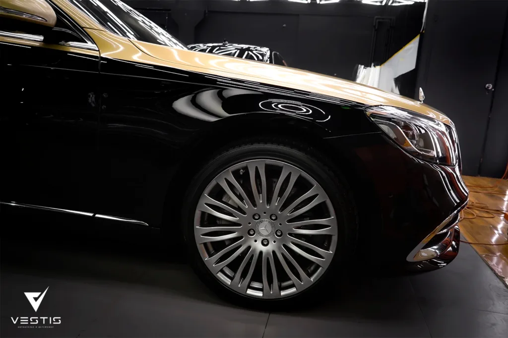 Стайлинг виниловой пленкой Mercedes Benz S Class Maybach 15 Mercedes Benz S Class Maybach Выдача3