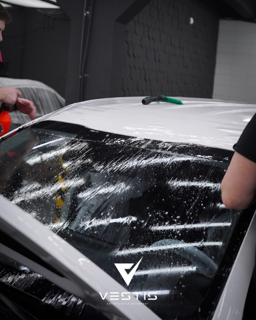 Защита ЛКП, шумоизоляция и сетка в бампер Kia Sorento 4 Kia Sorento Пленка и сетка в бампер пленка интерьера и шумоизоляция5