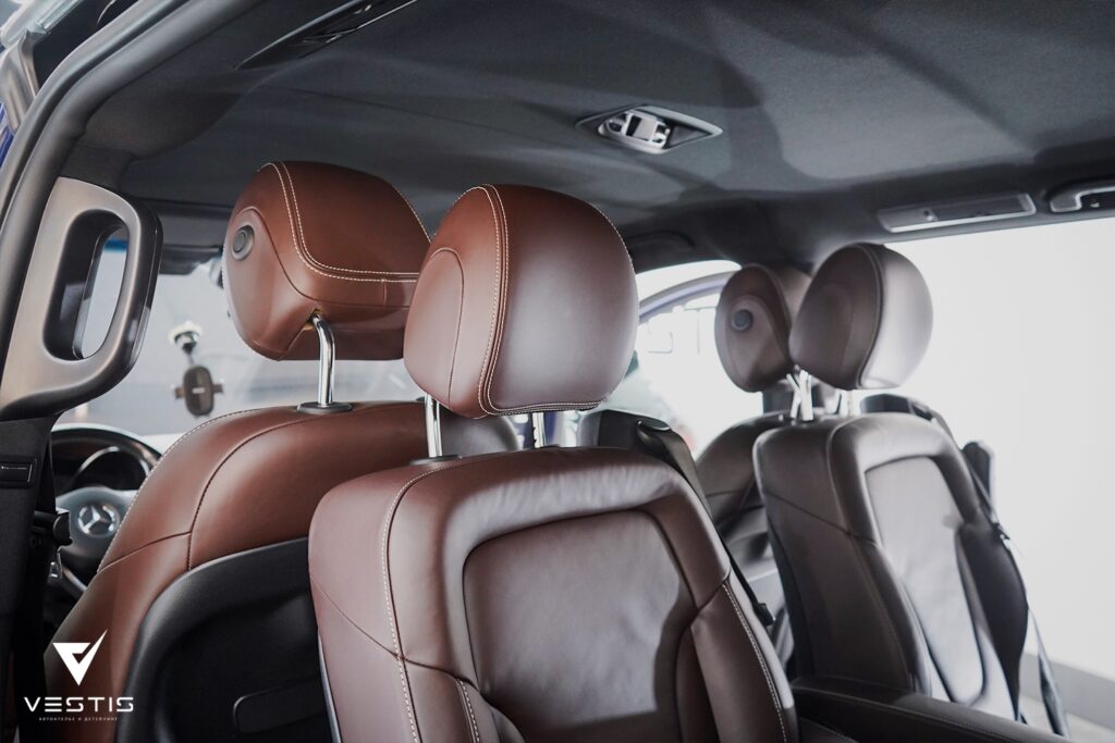 Перешив салона и шумоизоляция Mercedes Benz V Class 41 Mercedes Benz V Class Перешив шумоизоляция полировка керамика24