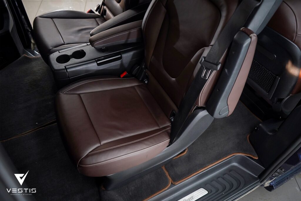 Перешив салона и шумоизоляция Mercedes Benz V Class 33 Mercedes Benz V Class Перешив шумоизоляция полировка керамика52