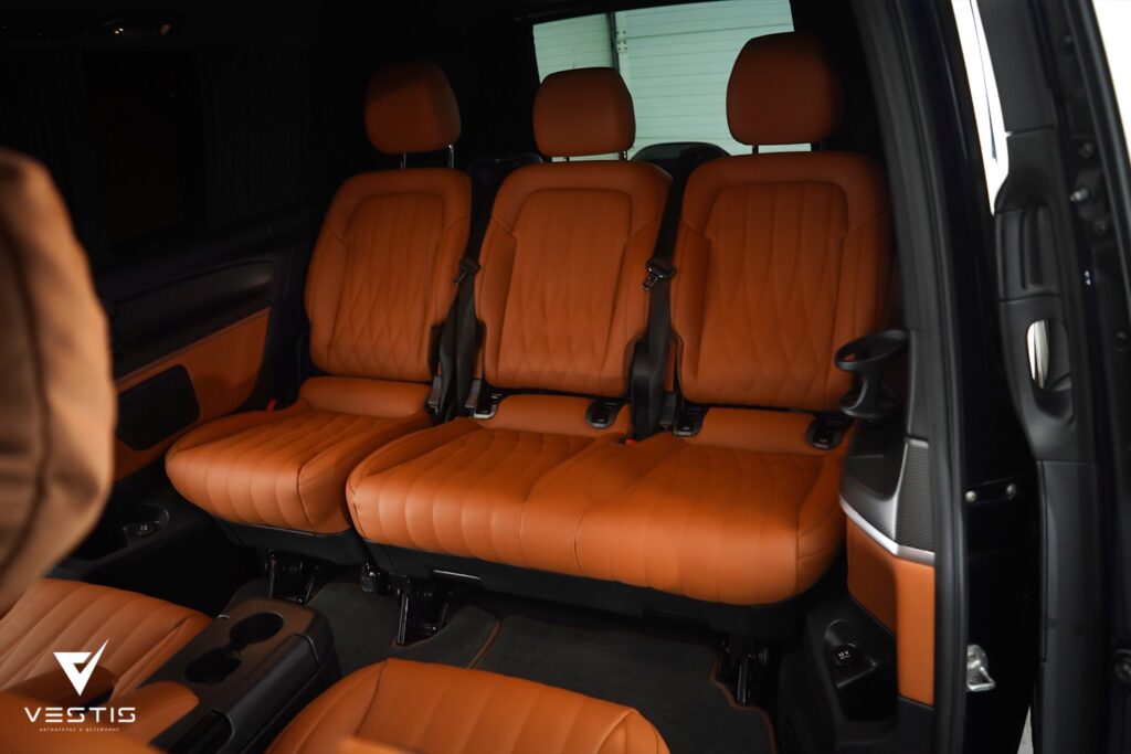 Перешив салона и шумоизоляция Mercedes Benz V Class 40 Mercedes Benz V Class Перешив шумоизоляция полировка керамика53