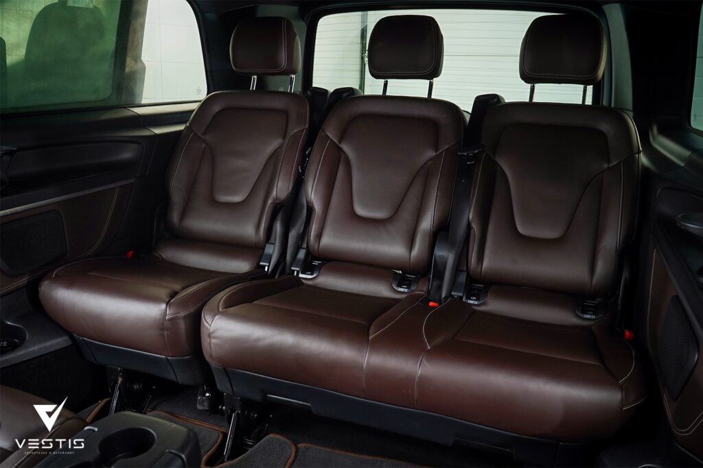 Перешив салона и шумоизоляция Mercedes Benz V Class 39 Mercedes Benz V Class Перешив шумоизоляция полировка керамика66