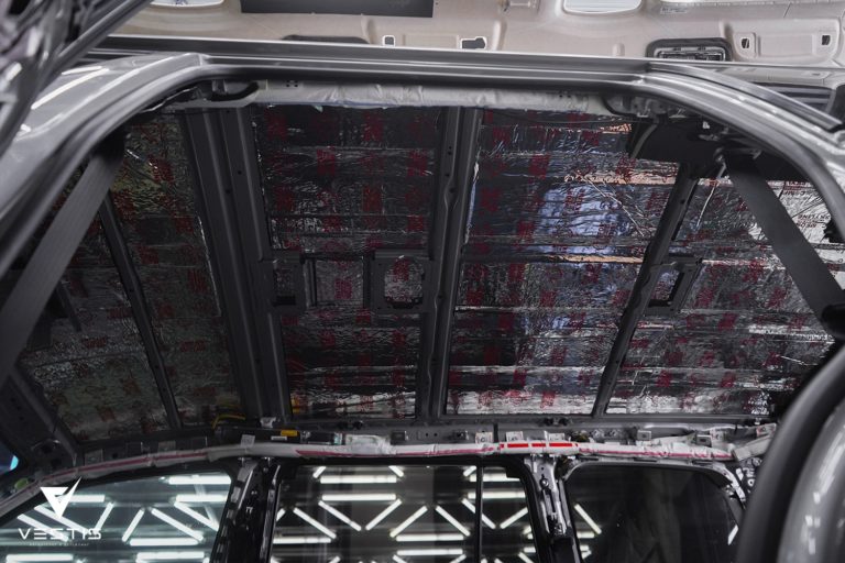 Крыша Lexus LX570 со вторым шумоизоляционным слоем Comfortmat SkyLine New